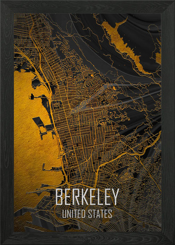Berkeley united states framed - berkeley,