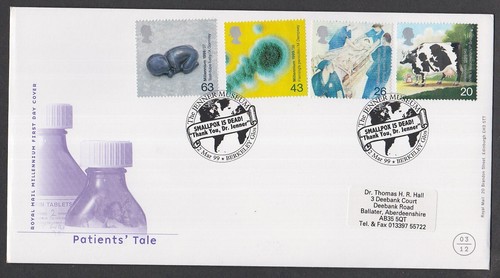 Great britain 1999 fdc - great,