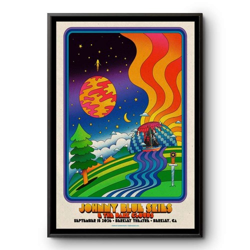 Johnny blue skies the dark - blue,
