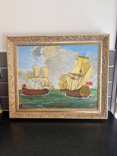 Original oil painting - painting, sir