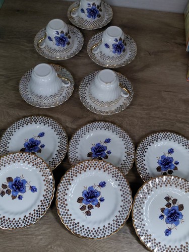 Vintage myott floral cups and - vintage,