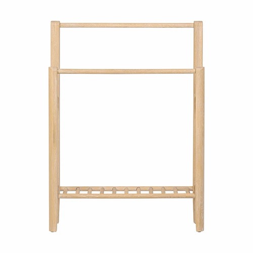 Berkeley nordic oak towel rail - nordic,