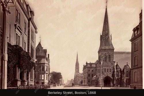 Berkeley street boston 1868 - berkeley, street,