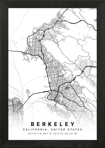 Berkeley california usa framed - berkeley,