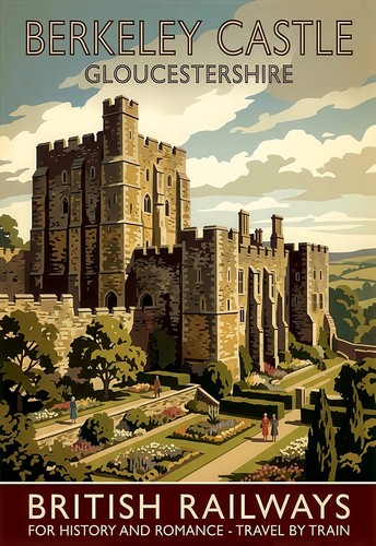 British travel poster - poster, print